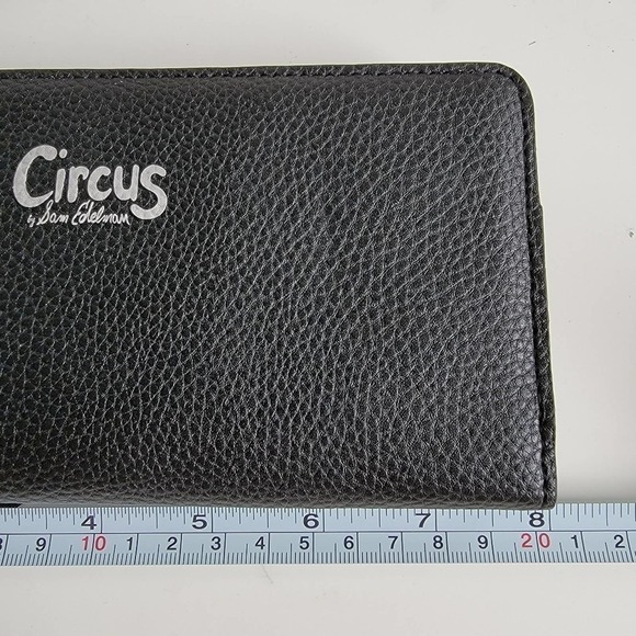 🛑 2 / $40 Sale! SAM Edelman - Circus Niccolla Slim Black Wallet NWT - Picture 7 of 7